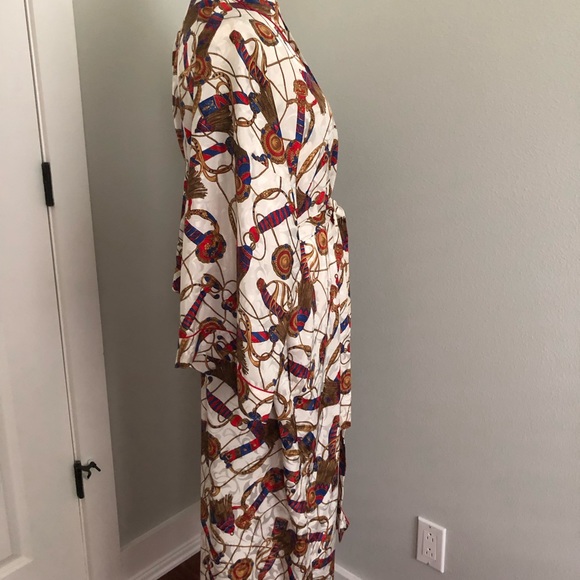 Vintage “Gracie Bishop” robe size 0 with pockets and sash - Picture 4 of 7